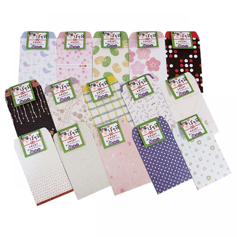 和風ぽち袋10枚入