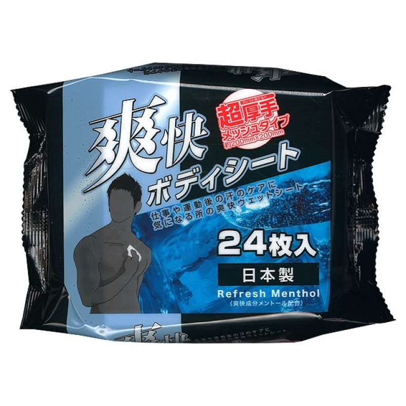 超厚手爽快ボディシート24枚