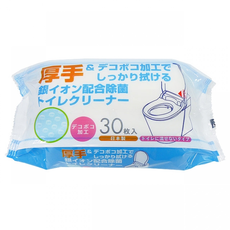 厚手デコボコ銀イオントイレクリーナー30枚