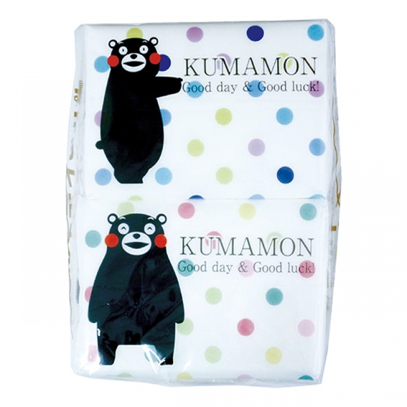 ポケットティッシュ（くまモン柄）10W8P