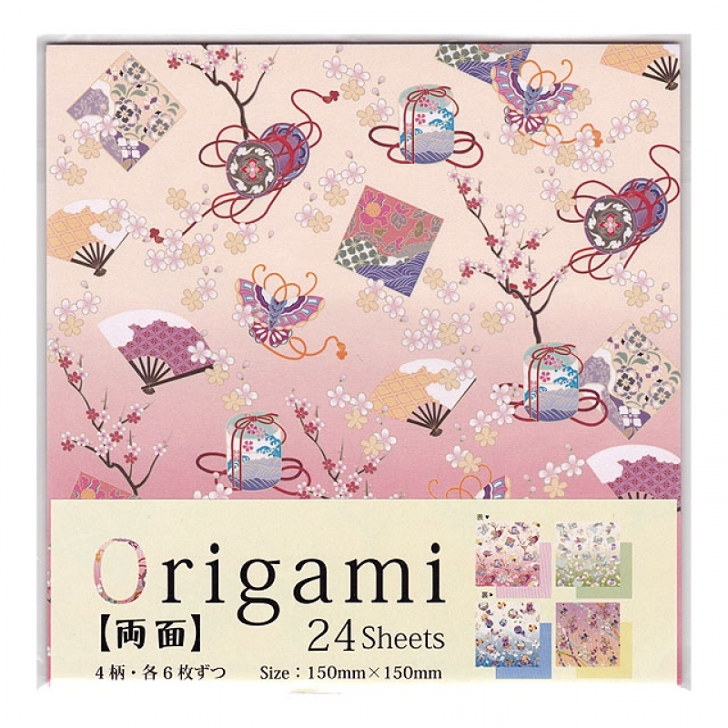 両面友禅オリガミ15cm 24枚